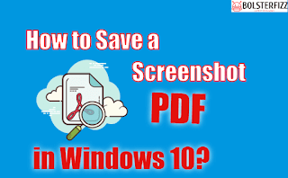 Screenshot as PDF in Windows 10 Screenshot as PDF in Windows 10