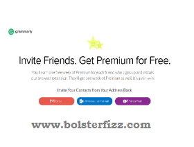 Get Grammarly premium for free by referring your friends Get Grammarly premium for free by referring your friends