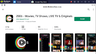 ZEE5 For Bluestacks 