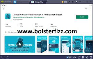Tenta VPN browser for PC Tenta VPN browser for PC
